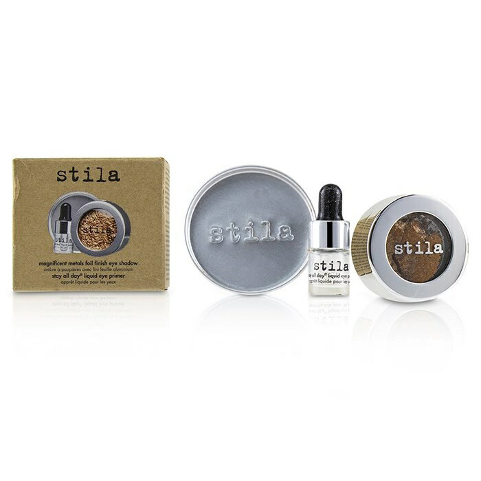 【月間優良ショップ受賞】 Stila Magnificent Metals Foil Finish Eye Shadow With Mini Stay All Day ..