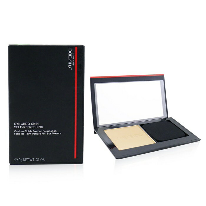 【月間優良ショップ受賞】 Shiseido Synchro Skin Self Refreshing Custom Finish Powder Foundation - # 310 Silk 資生堂 シンクロ スキン セルフ リフレッシング クッション カスタム フィニッシ 送料無料 海外通販