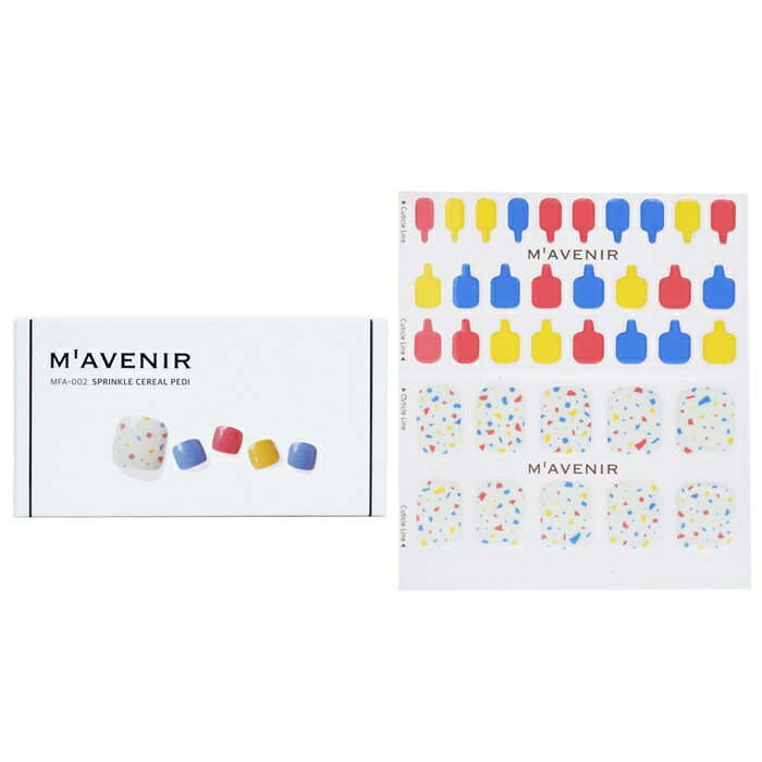 ڷͥɥå׼ޡ Mavenir Nail Sticker (Patterned) - # Mint Cream Dot Pedi Mavenir Nail Sticker (Patterned) - # Mint Cream Dot Pedi 36pcs ̵ 