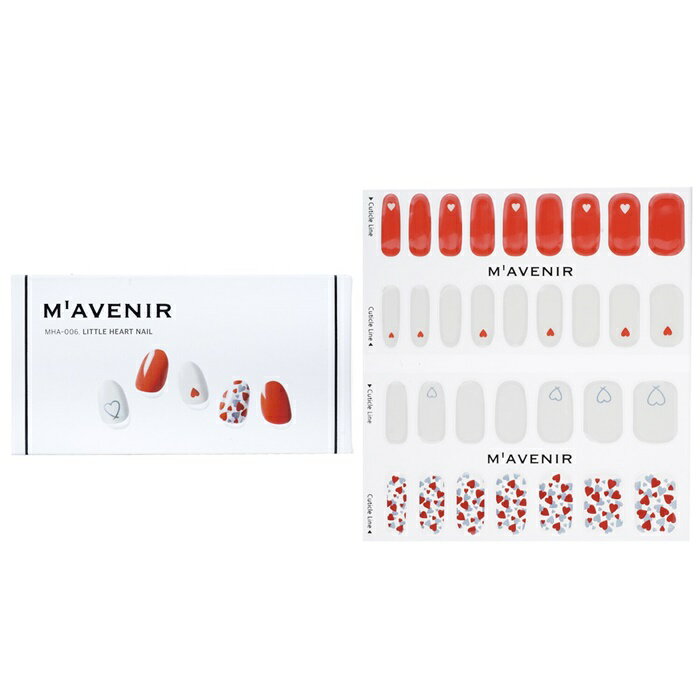 【月間優良ショップ受賞】 Mavenir Nail Sticker (Assorted Colour) - # Little Heart Nail Mavenir Nail Sticker (Assorted Colour) - # Little Heart Nail 32 送料無料 海外通販
