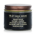 【月間優良ショップ受賞】 18.21 Man Made Beard Balm - Spiced Vanilla 18.21 マンメイド ビアードバーム - Spiced Vanilla 56.7g/2oz 送料無料 海外通販