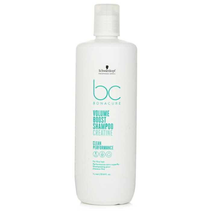 【月間優良ショップ受賞】 Schwarzkopf BC Bonacure Creatine Volume Boost Shampoo (For Fine Hair) シュワルツコフ BC Bonacure Creatine Volume Boost Shampoo (For 送料無料 海外通販