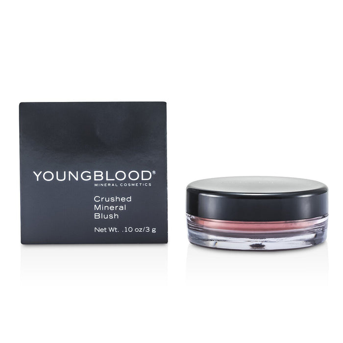 【月間優良ショップ受賞】 Youngblood Crushed Loose Mineral Blush - Rouge ヤングブラッド クラッシュルースミネラルブラッシュ - Rouge 3g/0.1oz 送料無料 海外通販