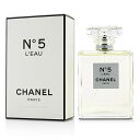 【月間優良ショップ受賞】 Chanel No.5 L'Eau Eau De Toilette Spray シャネル No.5 ロー EDT SP 100ml/3.4oz 送料無料 海外通販