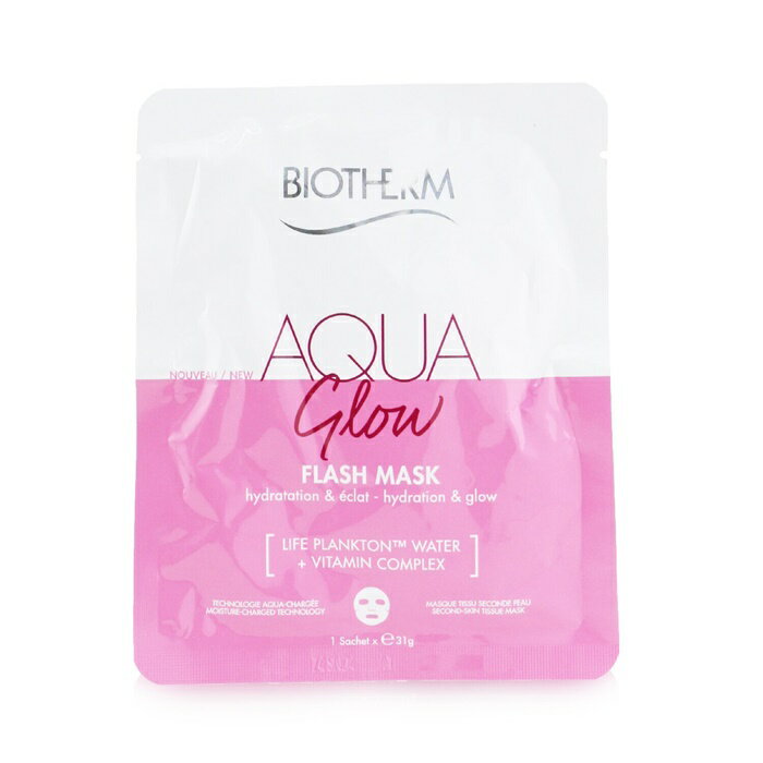 【月間優良ショップ受賞】 Biotherm Aqua Glow Flash Mask ビオテルム Aqua Glow Flash Mask 1sachet 送料無料 海外通販