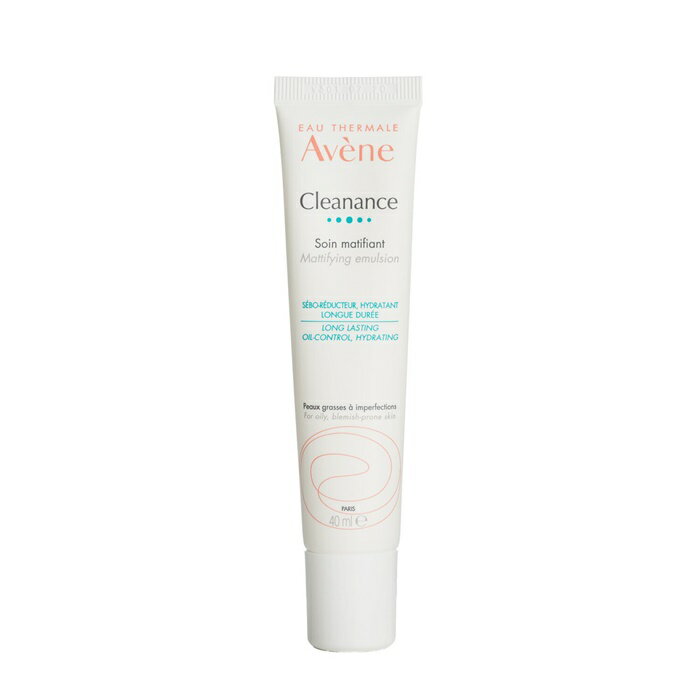 【月間優良ショップ受賞】 Avene Cleanance Mattifying Emulsion - For Oily, Blemish-Prone Skin アベンヌ クリーナンス マティファイング エマルジョン - 対策・オイリー肌用 40ml/1.35oz 送料無料 海外通販