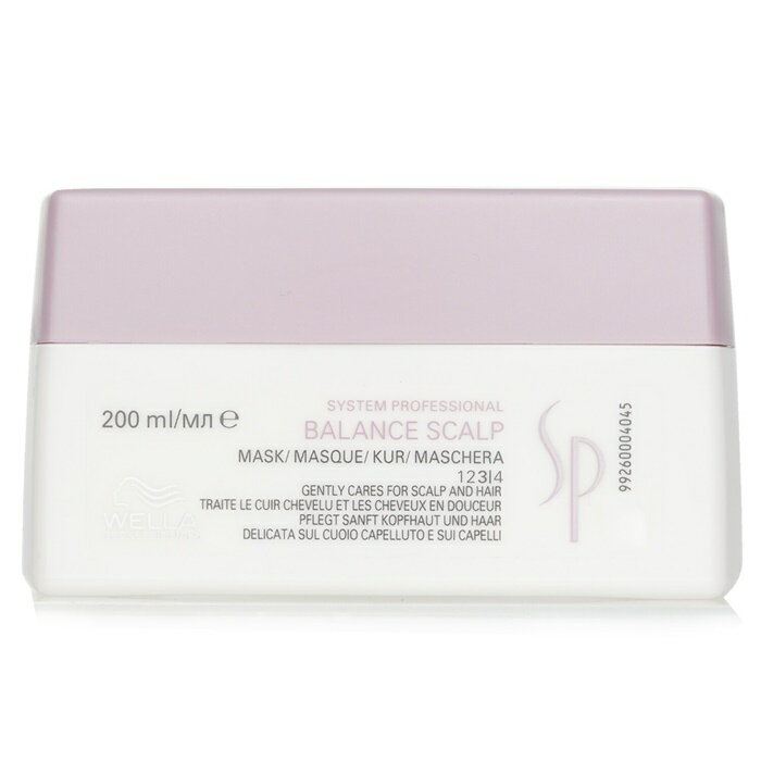 【月間優良ショップ受賞】 Wella SP Balance Scalp Mask (For Scalp and Hair) ウエラ SP Balance Scalp Mask (For Scalp and Hair) 200ml/6.76oz 送料無料 海外通販