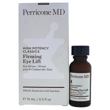  Perricone MD High Potency Classics Firming Eye Lift Serum Perricone MD ハイポテンシークラシックスファーミングアイリフトセラム 0.5 oz 送料無料 海外通販