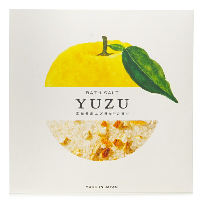 【月間優良ショップ受賞】 Daily Aroma Japan Yuzu Bath salts with peel Daily Aroma Japan Yuzu Bath salts with peel 40g 送料無料 海外通販