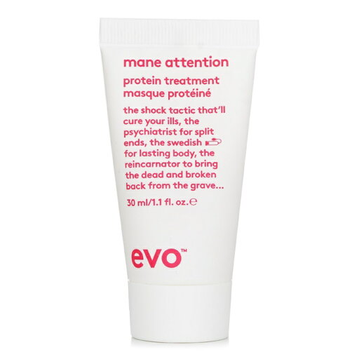 【月間優良ショップ受賞】 Evo Mane Attention Protein Treatment イーヴォ Mane Attention Protein Treatment 30ml/1.1oz 送料無料 海外通販 【月間優良ショップ受賞】 Evo Mane Attention Protein Treatment イーヴォ Mane Attention Protein Treatment 30ml/1.1oz 送料無料 海外通販