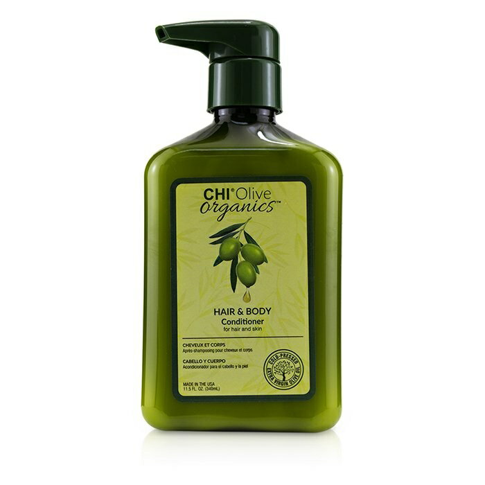 【月間優良ショップ受賞】 CHI Olive Organics Hair & Body Conditioner (For Hair and Skin) チィー オリーブ オーガニック ヘア & ボディ コンディショナー (For Hair and Skin) 340ml/1 送料無料 海外通販