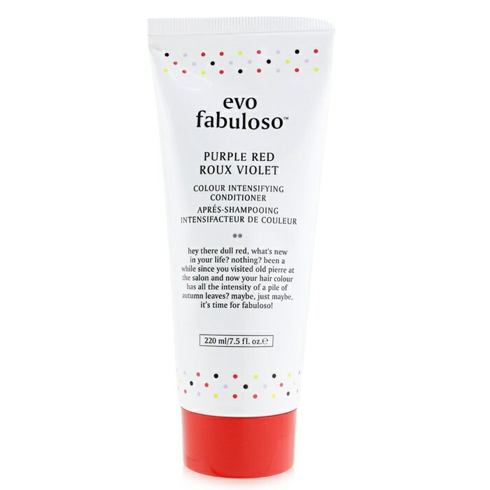  Evo Fabuloso Colour Intensifying Conditioner - # Purple Red イーヴォ Fabuloso Colour Intensifying Conditioner - # Purple Red 220 送料無料 海外通販