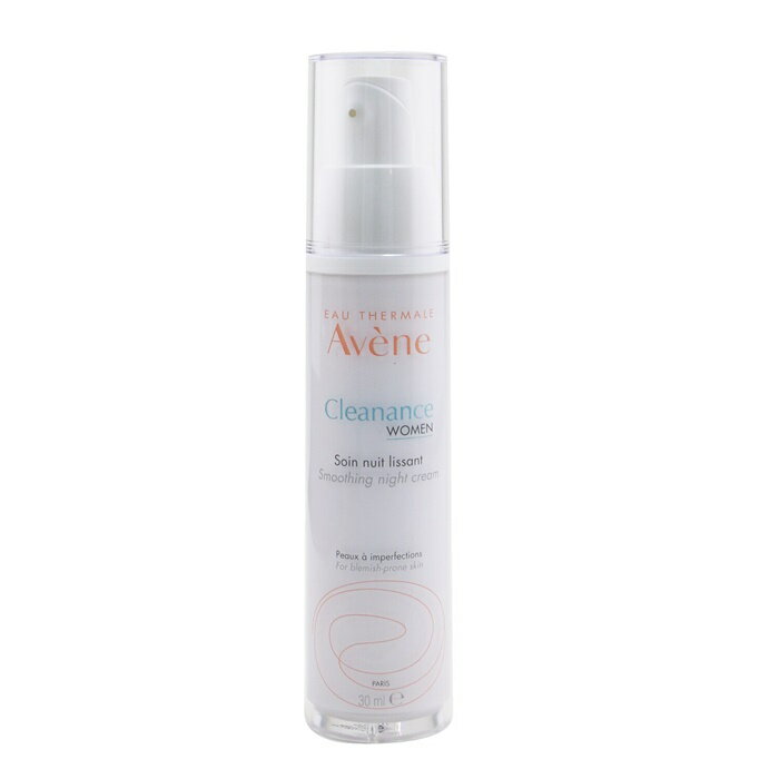 【月間優良ショップ受賞】 Avene Cleanance WOMEN Smoothing Night Cream - For Blemish-Prone Skin アベンヌ クリーナンス ウィメン スムージング ナイトクリーム - 30ml/1oz 送料無料 海外通販