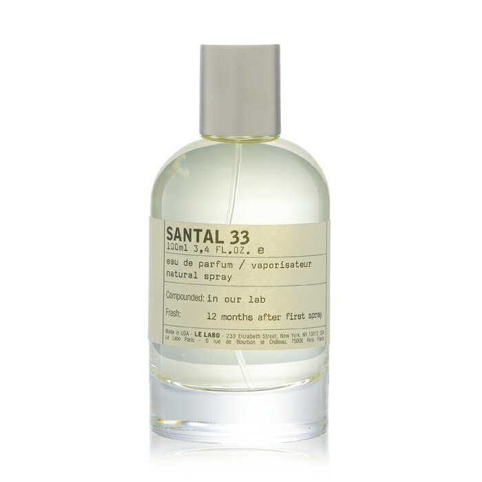 楽天The Beauty Club【月間優良ショップ受賞】 Le Labo Santal 33 Eau De Parfum Spray ル ラボ Santal 33 Eau De Parfum Spray 100ml/3.4oz 送料無料 海外通販