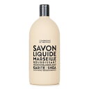 A vegan, ultra-rich, aromatic &amp; sulfate-free liquid cleansing soap Formulated with 96% of natural origin ingredients Produces a fine, creamy lather to gently cleanse skin without drying it out Uses high-quality plant oils, &amp; made using a long, hot saponification process Helps soften &amp; moisturize the skin of hands &amp; body Enriched with shea butter for extra nutrition Infused with a soothing fragrance with delicate notes of white flowers on a soft musky base, created in Grasse 内容量1000ml/33.8oz 広告文責The Fresh Group Limited 03-6674-7335 メーカー（製造）・輸入者名Compagnie de Provence Compagnie de Provence ・個人輸入 区分Made in USA アメリカ製・化粧品 ※製造国は仕入れ状況によって変更となる場合がございます。 ご案内・当店でご購入された商品は、「個人輸入」としての取り扱いになります。 ・個人輸入される商品は、すべてご注文者自身の「個人使用・個人消費」が前提となりますので、ご注文された商品を第三者へ　譲渡・転売することは法律で禁止されております。 ・関税・消費税が課税される場合があります。詳細はこちら。