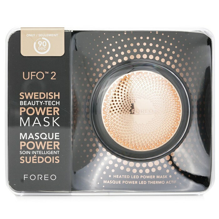 【月間優良ショップ受賞】 FOREO UFO 2 Smart Mask Treatment Device - Black FOREO UFO 2 Smart Mask Treatment Device - Black 1pcs 送料無料 海外通販