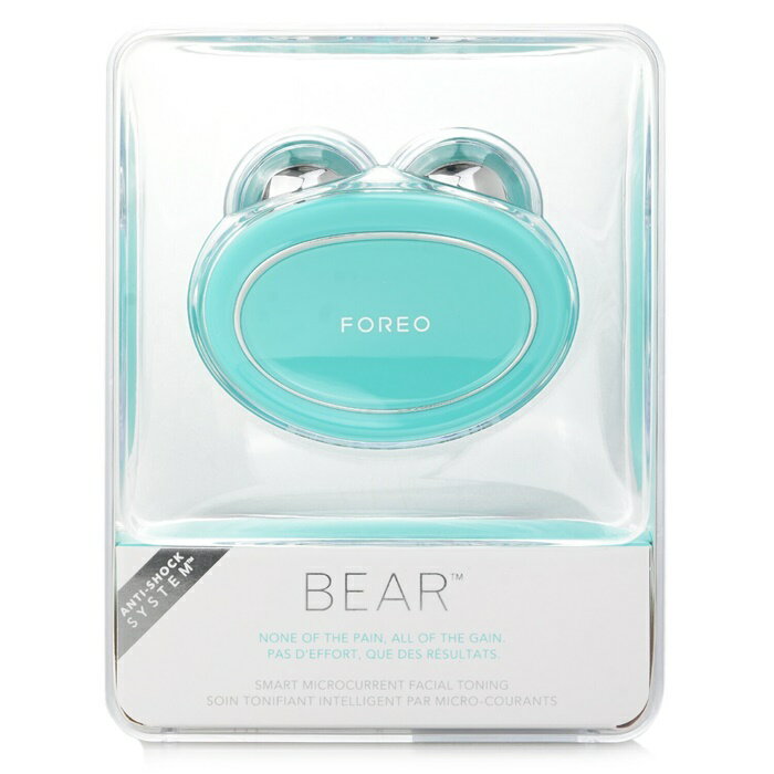 【月間優良ショップ受賞】 FOREO Bear Microcurrent Facial Toning Device - # Mint FOREO Bear Microcurrent Facial Toning Device - # Mint 1pcs 送料無料 海外通販