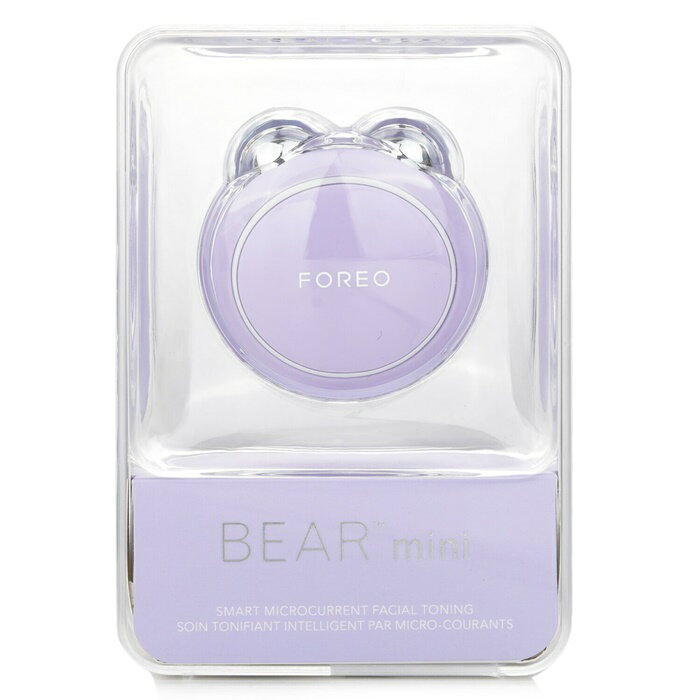 【月間優良ショップ受賞】 FOREO Bear Mini Smart Microcurrent Facial Toning Device - # Lavender FOREO Bear Mini Smart Microcurrent Facial Toning Device 送料無料 海外通販