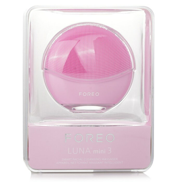 【月間優良ショップ受賞】 FOREO Luna Mini 3 Smart Facial Cleansing Massager - Pearl Pink FOREO Luna Mini 3 Smart Facial Cleansing Massager - Pearl 送料無料 海外通販