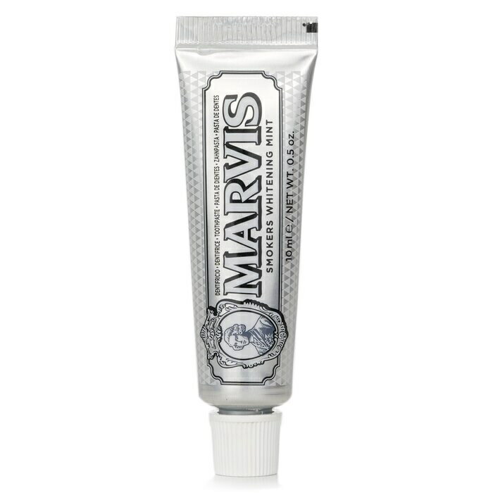  マービス歯磨き粉 Marvis Smokers Whitening Mint Toothpaste (Travel size) マービス 歯磨き粉 スモーカーズ ホワイトニング ミント 旅行用 トラベルサイズ 小さいサイズ ミニサイズ 10ml/0.5oz 送料無料 海外通販