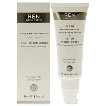 【月間優良ショップ受賞】 Ren Flash Hydro-Boost Instant Plumping Emulsion REN フラッシュハイドロブーストインスタントプランピングエマルジョン 1.3 oz 送料無料 海外通販