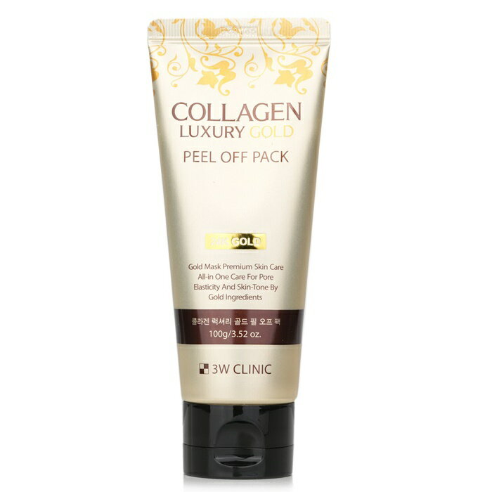 【月間優良ショップ受賞】 3W Clinic Collagen Luxury Gold Peel Off Pack 3Wクリニック Collagen Luxury Gold Peel Off Pack 100g/3.52oz 送料無料 海外通販