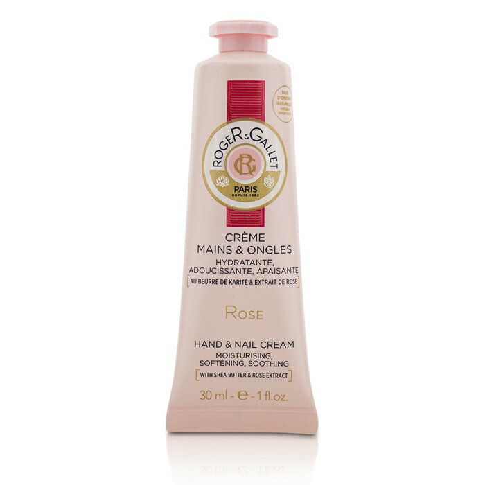 ロジェガレ 【月間優良ショップ受賞】 Roger & Gallet Rose Hand & Nail Cream ロジェガレ ローズ ハンド&ネイルクリーム 30ml/1oz 送料無料 海外通販