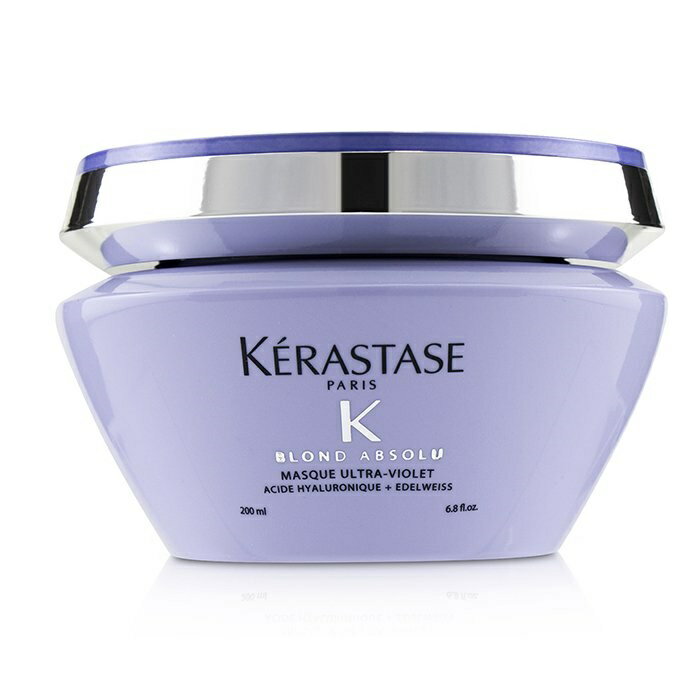 【月間優良ショップ受賞】 Kerastase Blond Absolu Masque Ultra-Violet Anti-Brass Blonde Perfecting Purple Masque (Lightened Cool Blonde Hair) ケラスターゼ ブロ 送料無料 海外通販