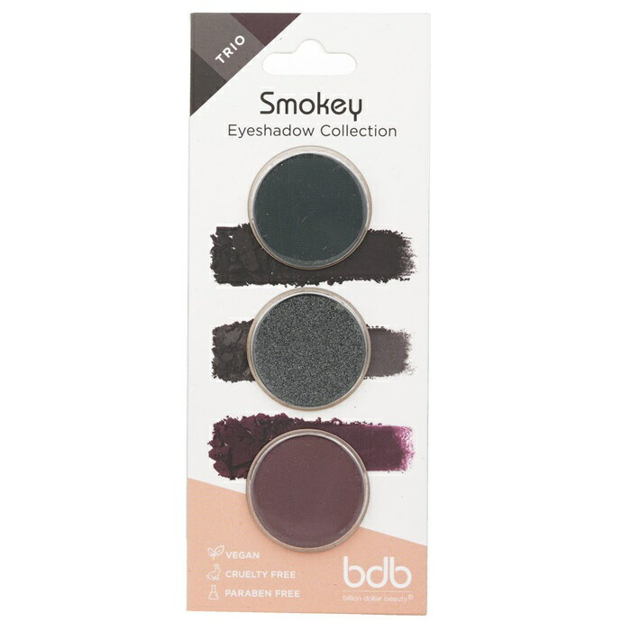 【月間優良ショップ受賞】 Billion Dollar Brows Eyeshadow Collection Trio - #Smokey ビリオンダラーブロウズ Eyeshadow Collection Trio - #Smokey 3.5g/0.126oz 送料無料 海外通販