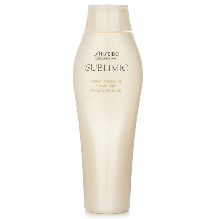 【月間優良ショップ受賞】 Shiseido Sublimic Aqua Intensive Shampoo (Damaged Hair) 資生堂 Sublimic Aqua Intensive Shampoo (Damaged Hair) 250ml 送料無料 海外通販