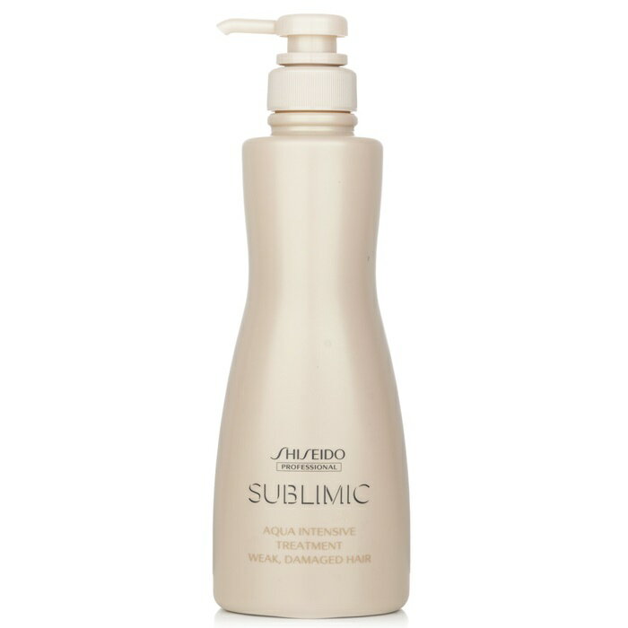 【月間優良ショップ受賞】 Shiseido Sublimic Aqua Intensive Treatment (Weak, Damaged Hair) 資生堂 ..