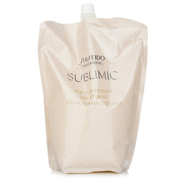 【月間優良ショップ受賞】 Shiseido Sublimic Aqua Intensive Treatment Refill (Weak, Damaged Hair) ..