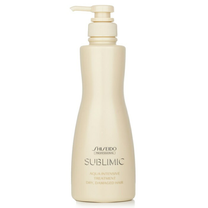【月間優良ショップ受賞】 Shiseido Sublimic Aqua Intensive Treatment (Dry, Damaged Hair) 資生堂 Sublimic Aqua Intensive Treatment (Dry, Damaged Hair) 500 送料無料 海外通販