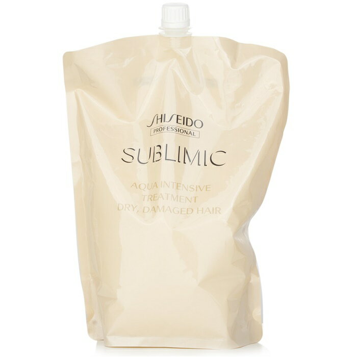 【月間優良ショップ受賞】 Shiseido Sublimic Aqua Intensive Treatment Refill (Dry, Damaged Hair) 資生堂 Sublimic Aqua Intensive Treatment Refill (Dry, Dam 送料無料 海外通販