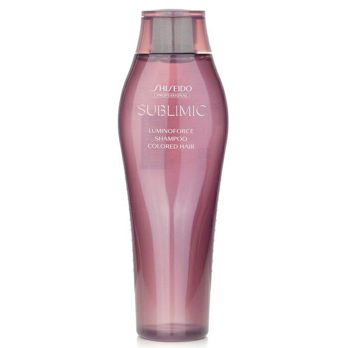  Shiseido Sublimic Luminoforce Shampoo (Colored Hair) 資生堂 Sublimic Luminoforce Shampoo (Colored Hair) 250ml 送料無料 海外通販