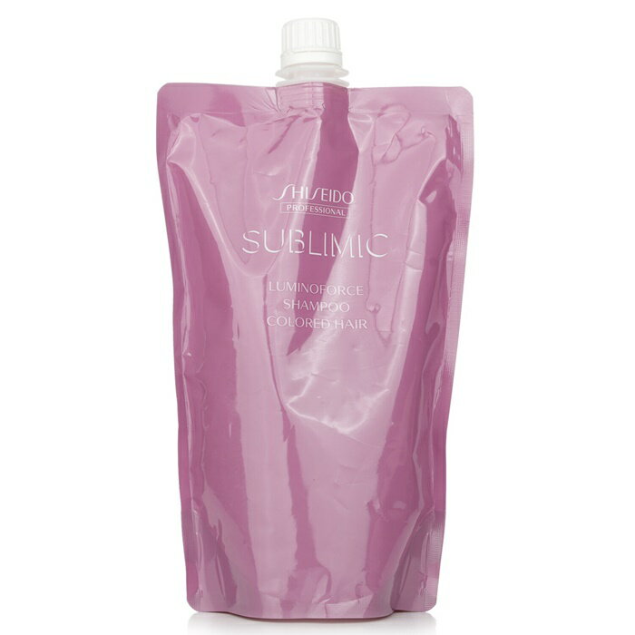  Shiseido Sublimic Luminoforce Shampoo Refill (Colored Hair) 資生堂 Sublimic Luminoforce Shampoo Refill (Colored Hair) 450ml 送料無料 海外通販