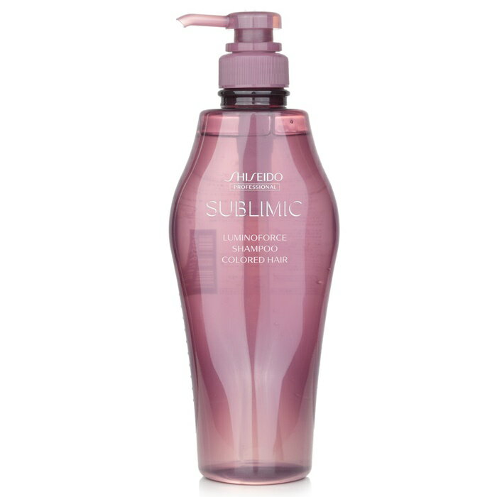 【月間優良ショップ受賞】 Shiseido Sublimic Luminoforce Shampoo (Colored Hair) 資生堂 Sublimic Lu..