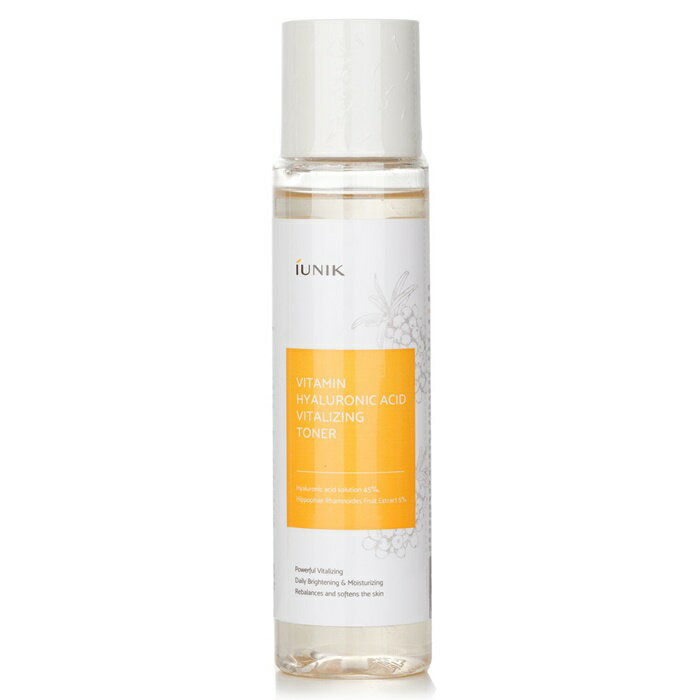 【月間優良ショップ受賞】 iUNIK Vitamin Hyaluronic Acid Vitalizing Toner iUNIK Vitamin Hyaluronic Acid Vitalizing Toner 200ml/6.76oz 送料無料 海外通販