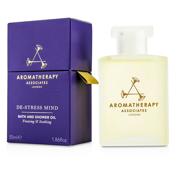 アロマセラピーアソシエイツ 【月間優良ショップ受賞】 Aromatherapy Associates De-Stress - Mind Bath & Shower Oil アロマセラピー アソシエイツ デストレス - マインドバス&シャワーオイル 55ml/1.86oz 送料無料 海外通販