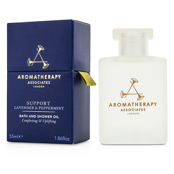 アロマセラピーアソシエイツ 【月間優良ショップ受賞】 Aromatherapy Associates Support - Lavender & Peppermint Bath & Shower Oil アロマセラピー アソシエイツ サポート - ラベンダー&ペパーミント バス&シャワーオイル 55ml 送料無料 海外通販