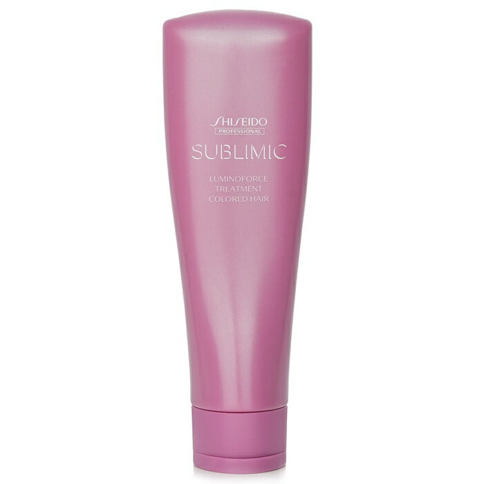 【月間優良ショップ受賞】 Shiseido Sublimic Luminoforce Treatment (Colored Hair) 資生堂 Sublimic ..