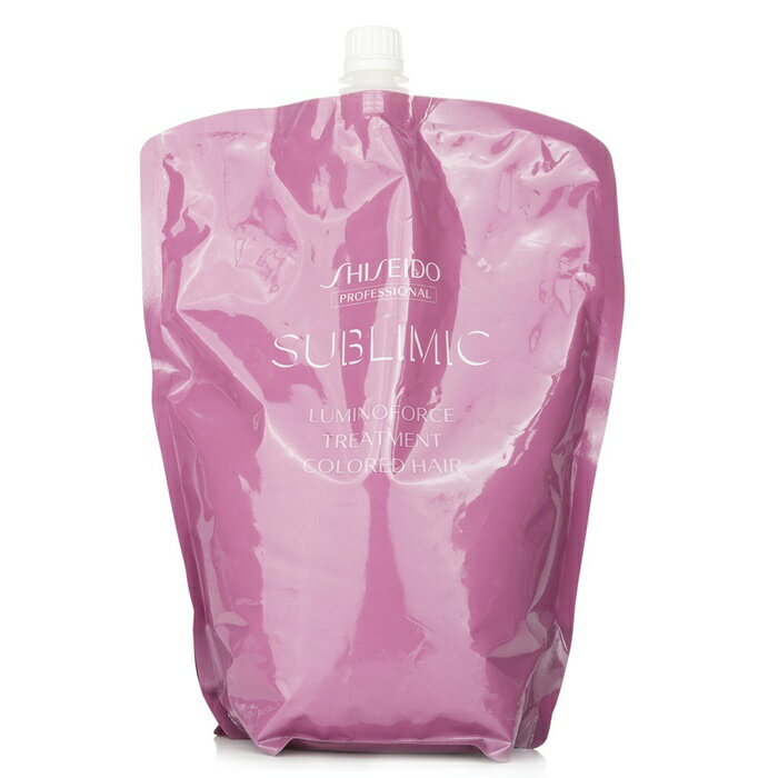 【月間優良ショップ受賞】 Shiseido Sublimic Luminoforce Treatment Refill (Colored Hair) 資生堂 Su..