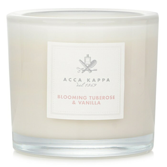 【月間優良ショップ受賞】 Acca Kappa Scented Candle - Blooming Tuberose Vanilla アッカカッパ Scented Candle - Blooming Tuberose Vanilla 180g/6.34oz 送料無料 海外通販