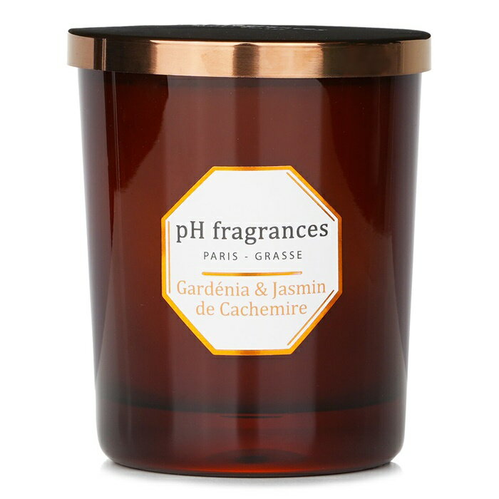 【月間優良ショップ受賞】 pH fragrances Scented Candle Gardenia Jasmine Of Cashmere pH fragrances Scented Candle Gardenia Jasmine Of Cashmere 180g 送料無料 海外通販