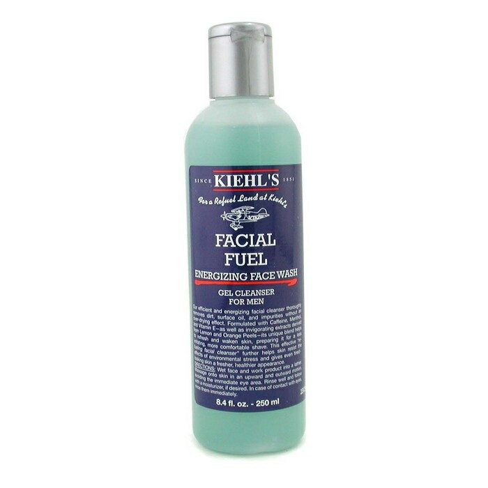 【月間優良ショップ受賞】 Kiehl 039 s Facial Fuel Energizing Face Wash Gel Cleanser キールズ フェイシャルヒュール エナジャイジングフェイスウォッシュジェルクレンザー 250ml/8.4oz 送料無料 海外通販