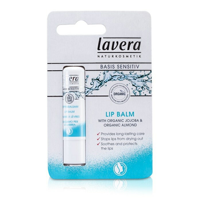 【月間優良ショップ受賞】 Lavera Basis Sensitiv Lip Balm ラヴェーラ ベーシック センシティブ リップバーム 4.5g/0.15oz 送料無料 海外通販