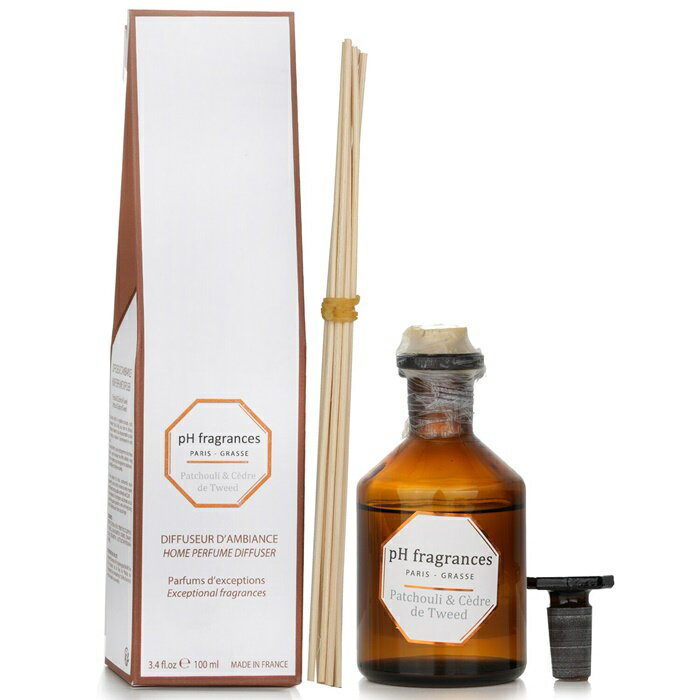 【月間優良ショップ受賞】 pH fragrances Home Perfume Diffuser - Patchouli & Cedre De Tweed pH fragrances Home Perfume Diffuser - Patchouli & Cedre De 送料無料 海外通販