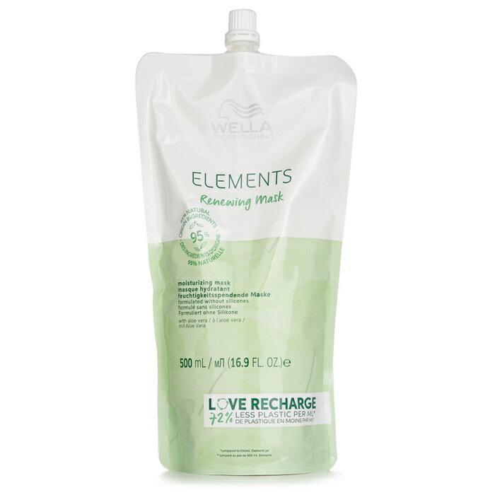 【月間優良ショップ受賞】 Wella Elements Renewing Mask ウエラ Elements Renewing Mask 500ml/16.9oz..