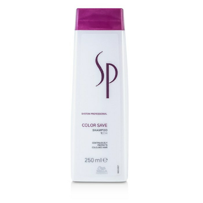 【月間優良ショップ受賞】 Wella SP Color Save Shampoo (For Coloured Hair) ウエラ SP カラーセーブシャンプー ( カラードヘア ) 250ml/8.45oz 送料無料 海外通販