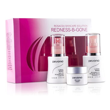 Pevonia BotanicaRosacea Skincare Solution Redness-B-Gone: RS2 Cleanser 50ml/1.7oz + RS2 Lotion 50ml/1.7oz + RS2 Cream【楽天海外直送】